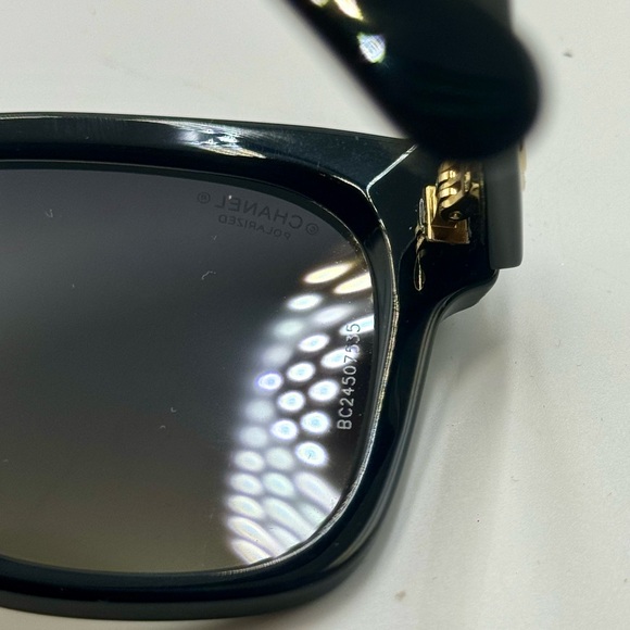 🆕 CHANEL 🧿 NWOT  Square Acetate Polarized Pearl CC Square Sunglasses, 5482-H - Picture 16 of 16